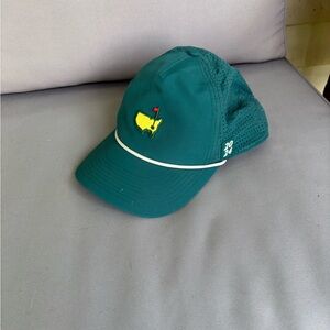 American Needle Green Golf Cap with Masters Logo